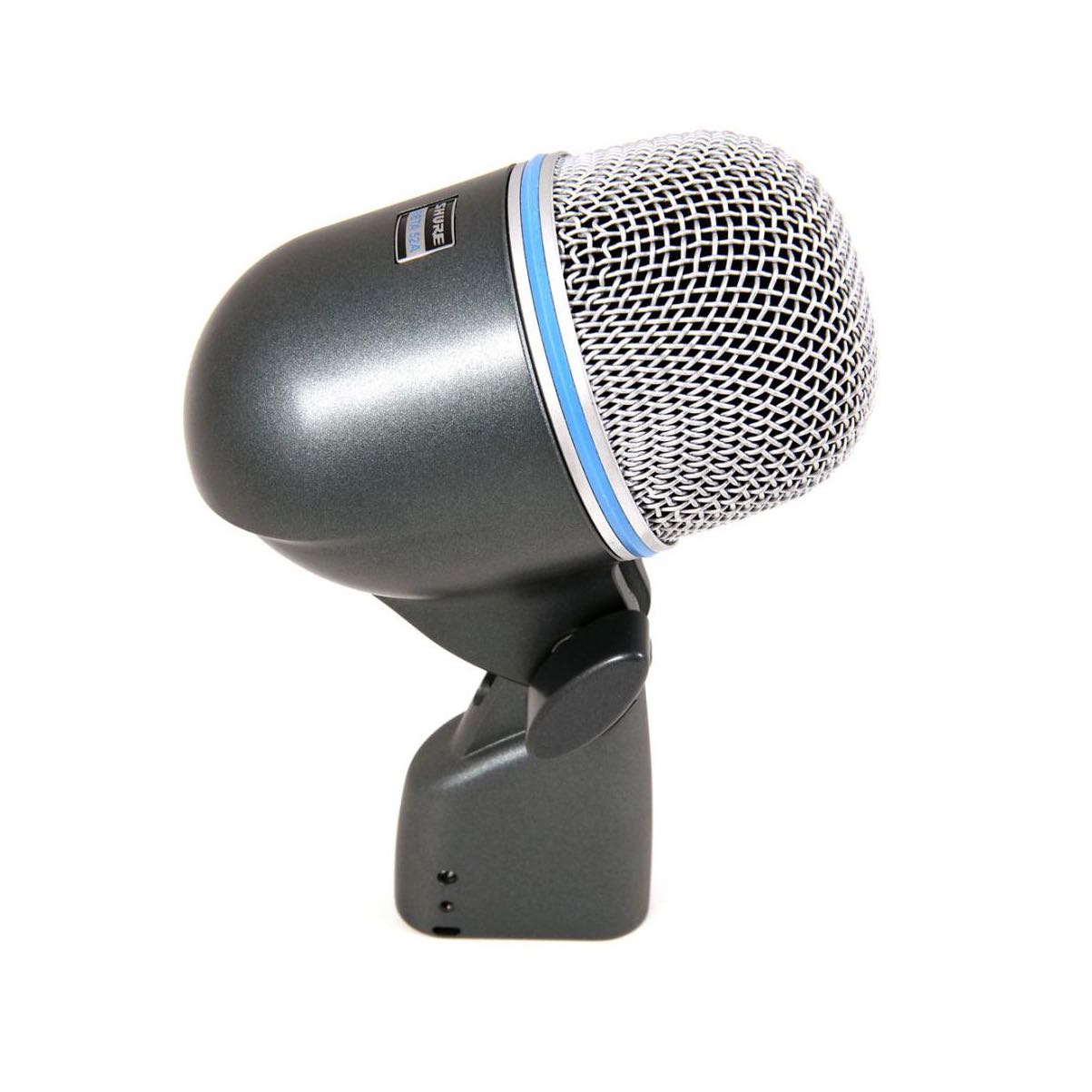 shure beta 52a mic placement